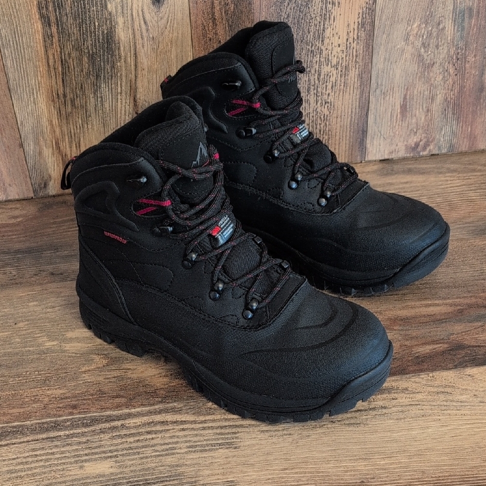 Nortiv8 Men's Non-Slip Waterproof Winter Snow Boots 9.5                     C198